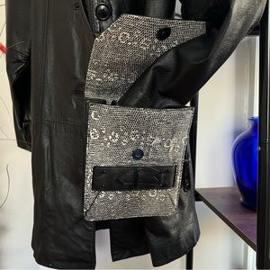 10 Crosby Derek Lam—lizard print mini cross-body leather bag